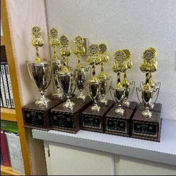 Science Olympiad 2023 trophies